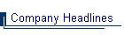 Company Headlines
