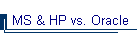 MS & HP vs. Oracle
